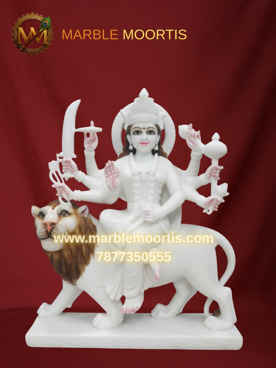 Durga Marble Murti — Design 10