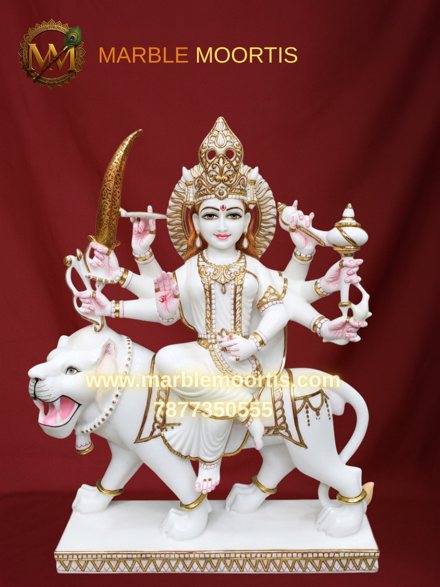 Durga Marble Murti — Design 11