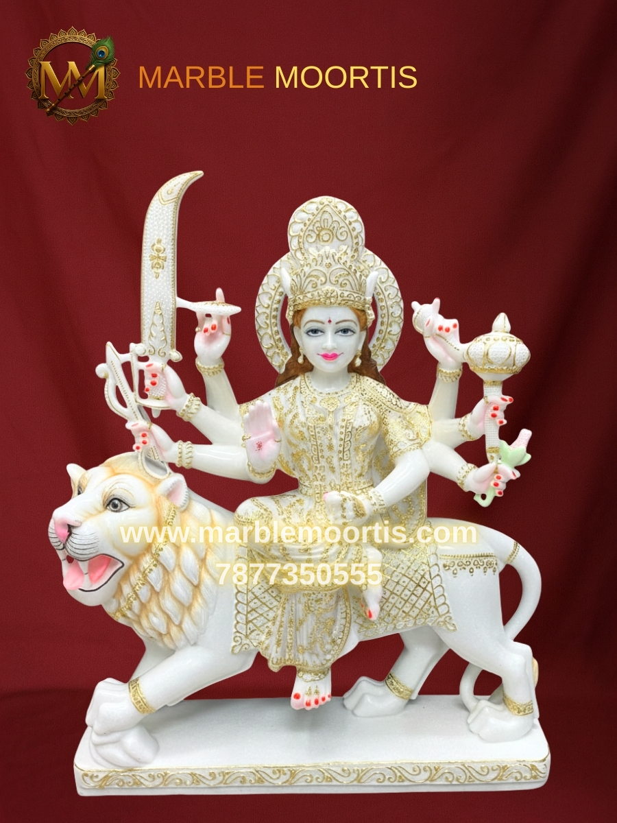 Durga Marble Murti — Design 12