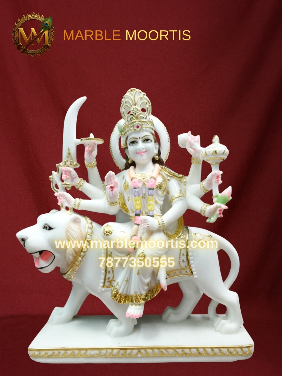 Durga Marble Murti — Design 13