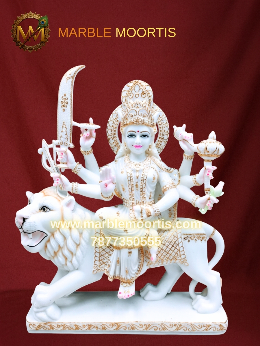Durga Marble Murti — Design 14