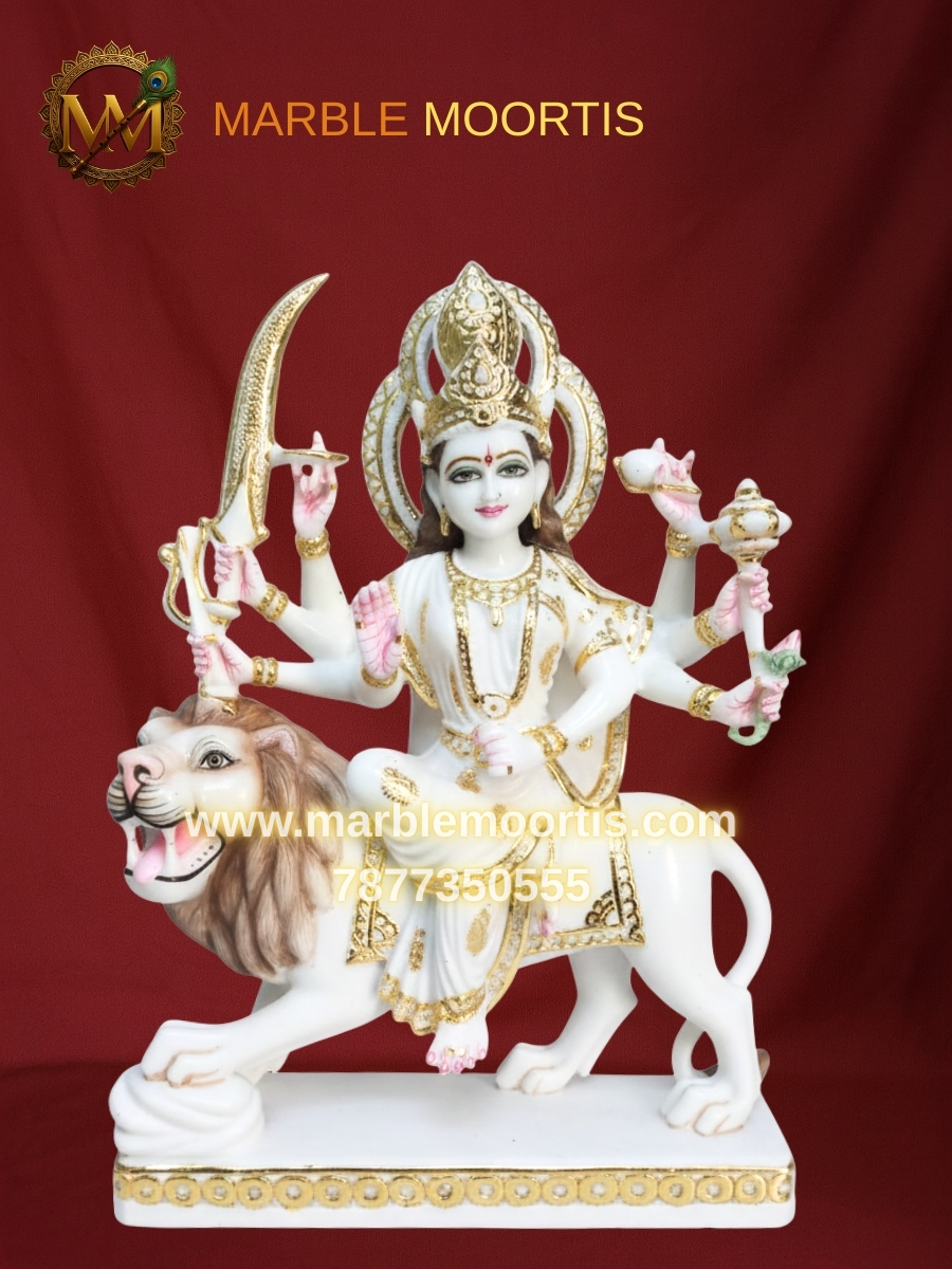 Durga Marble Murti — Design 15