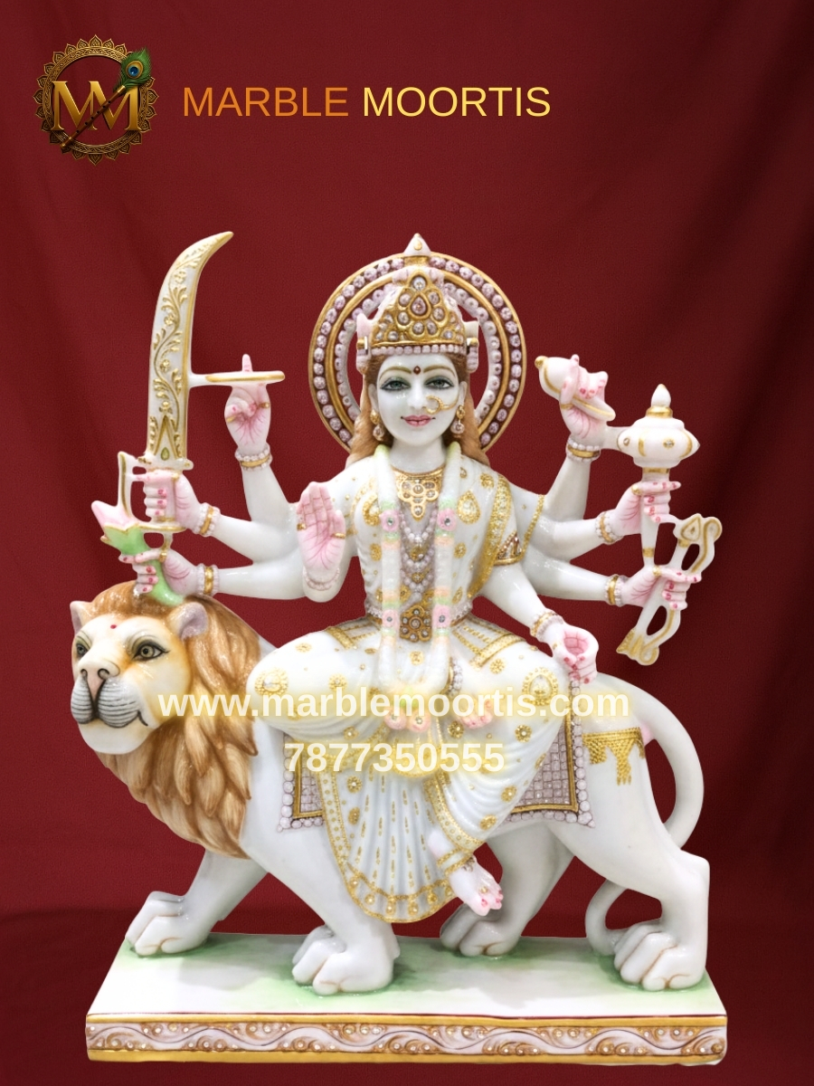 Durga Marble Murti — Design 16