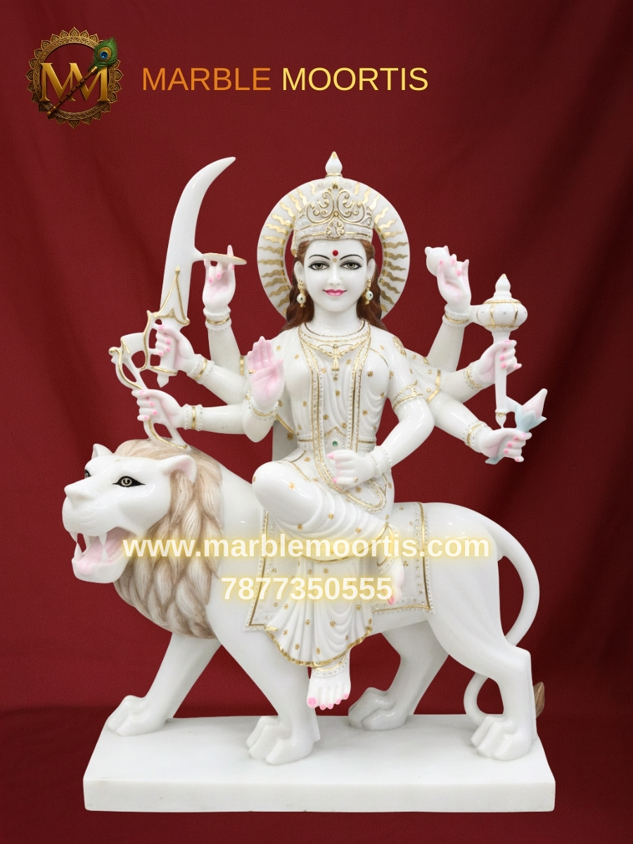 Durga Marble Murti — Design 17