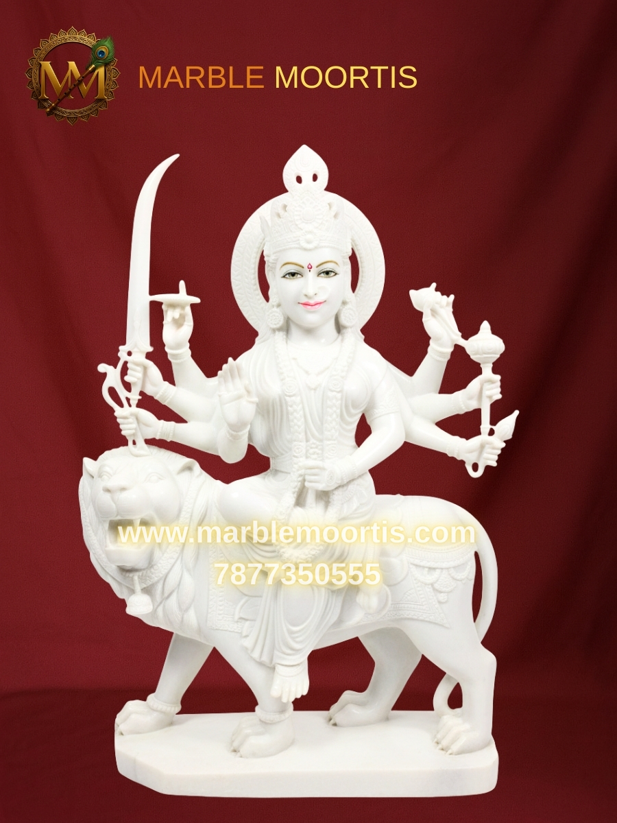 Durga Marble Murti — Design 18