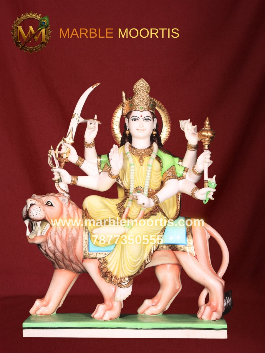 Durga Marble Murti — Design 20