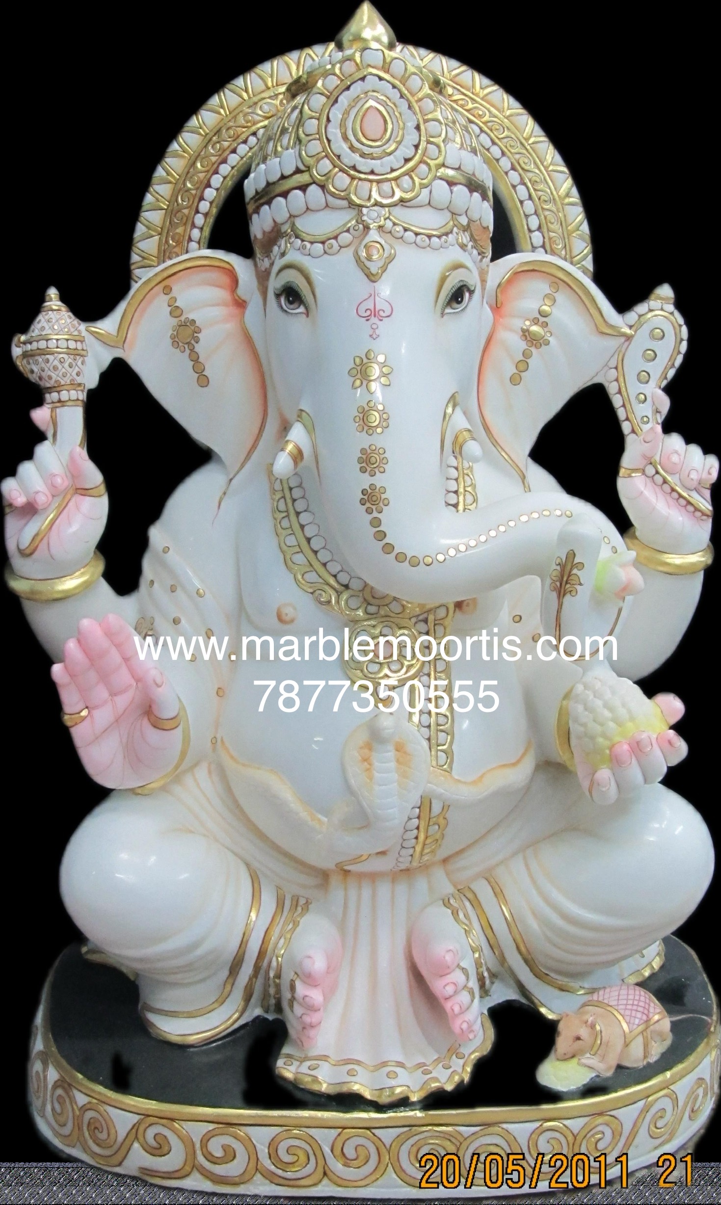 Ganesh Marble Murti — Marble Murti