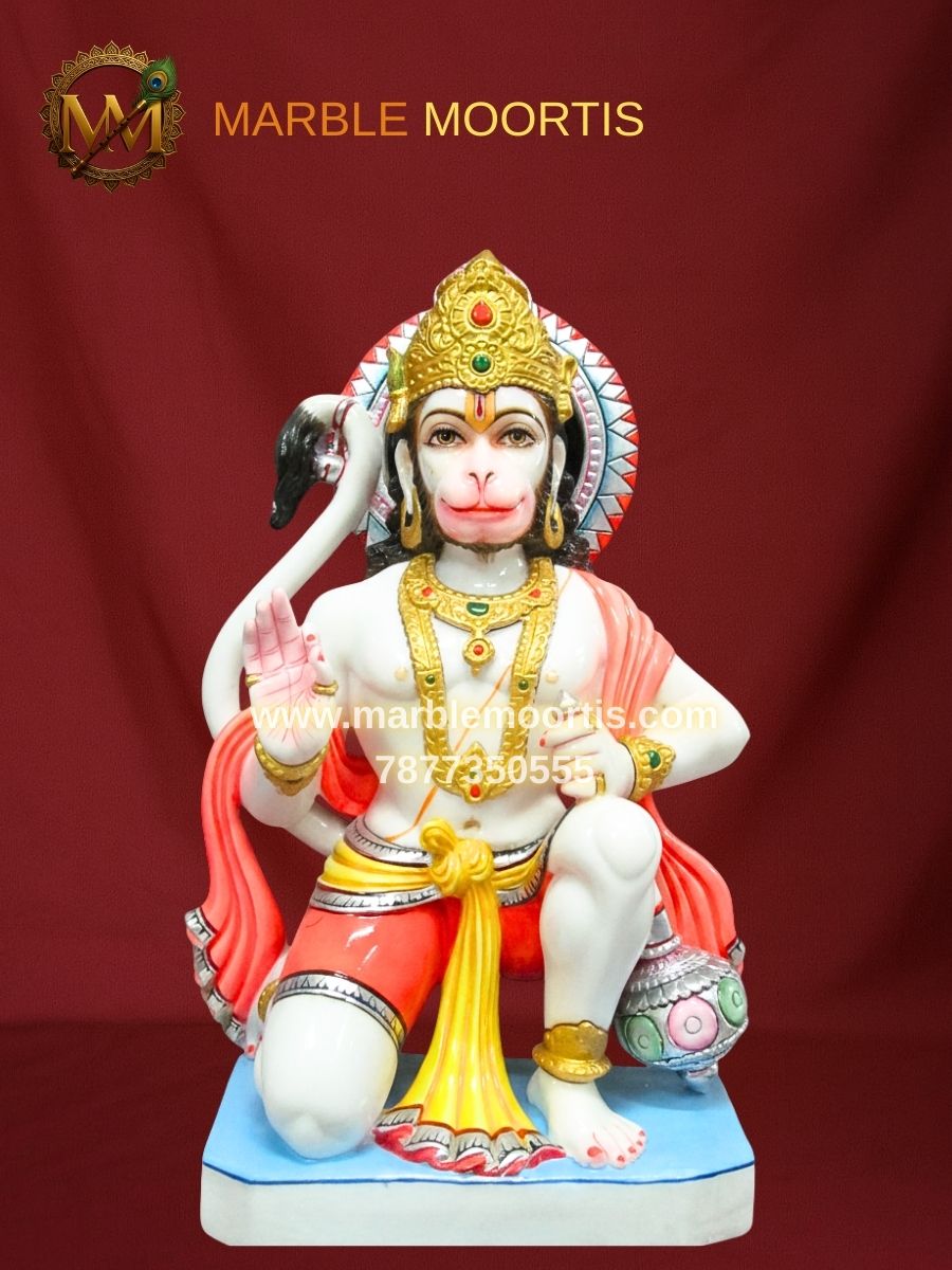 Hanuman Marble Murti — Design 24