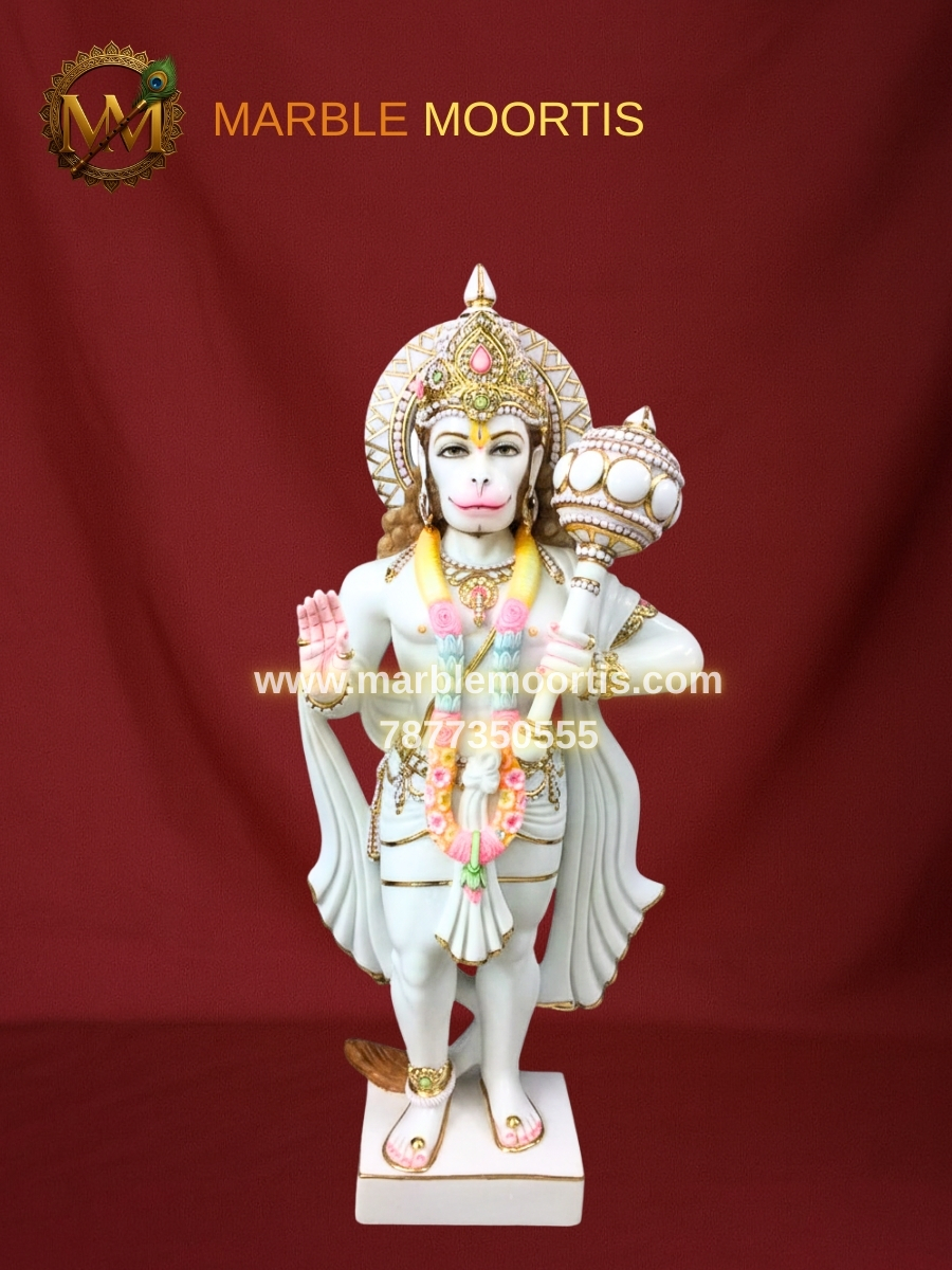 Hanuman Marble Murti — Design 27