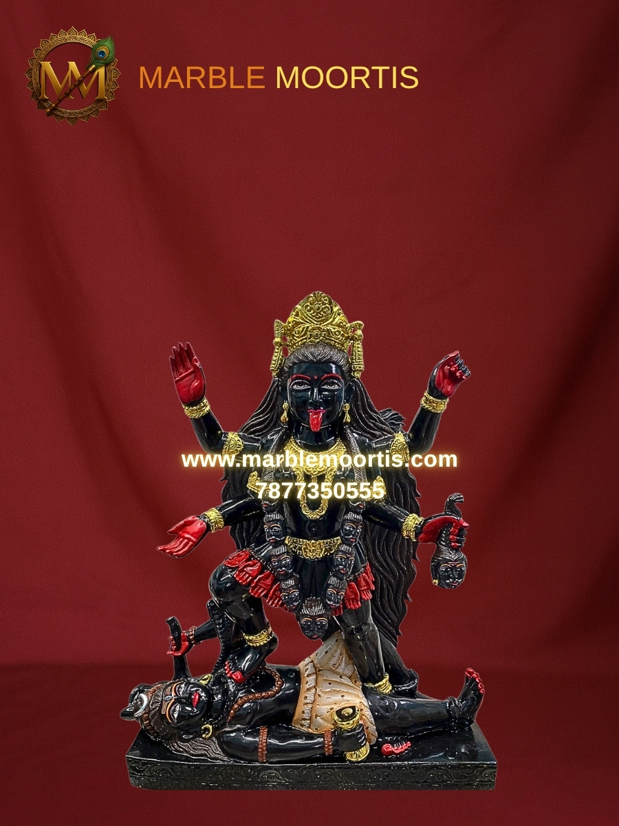 Kali Marble Murti — Mata Marble Murti Black
