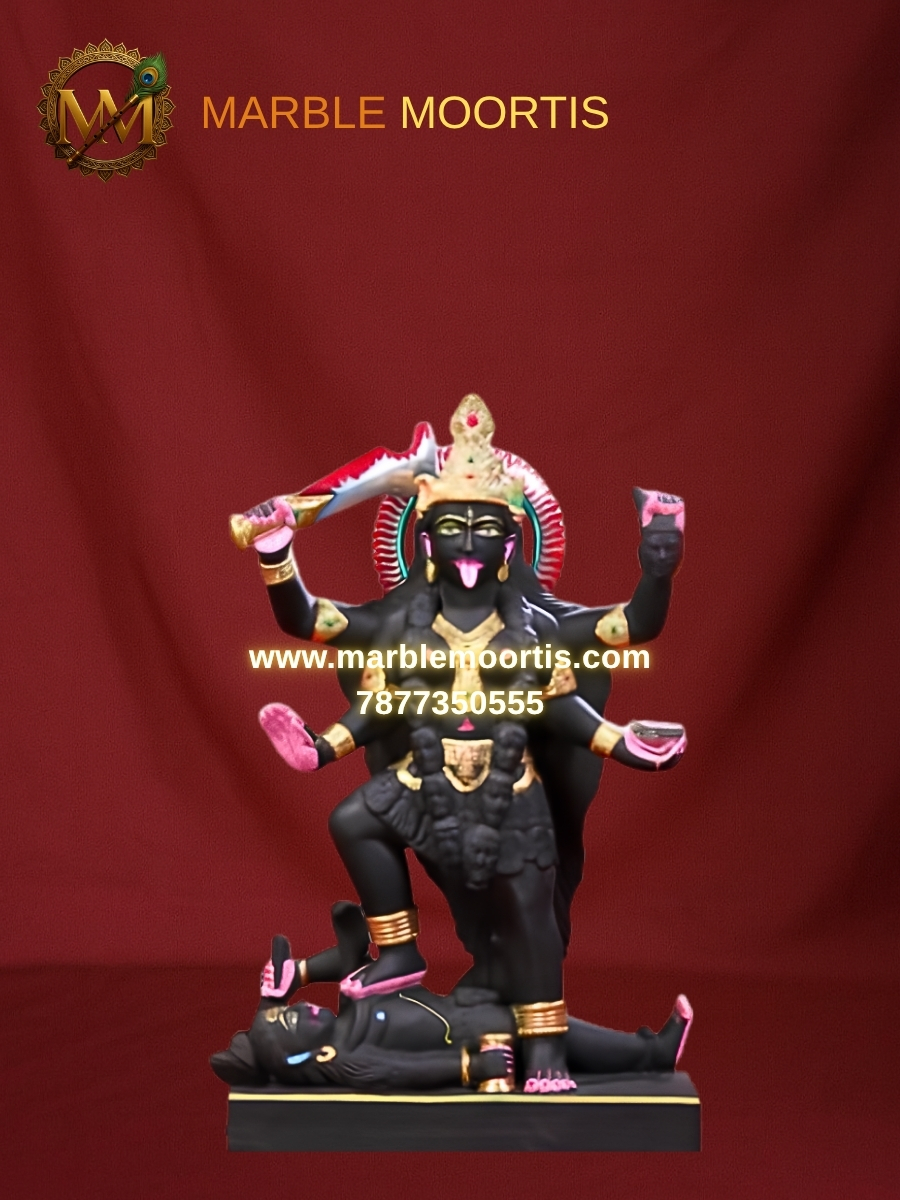 Kali Marble Murti — Mata Marble Murti Statue