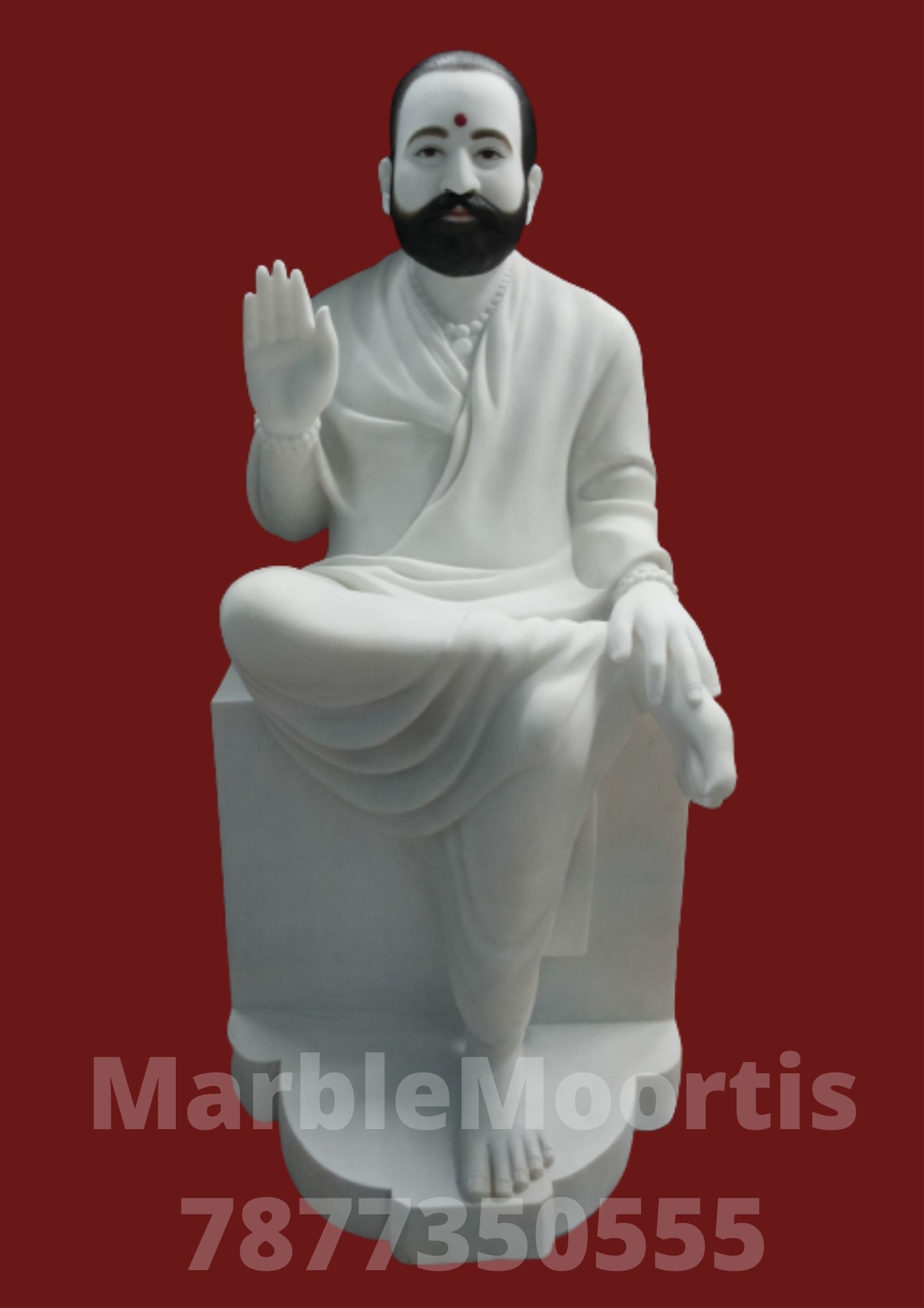 Marble Figurine — Custom Carved Human Statue Jaipur