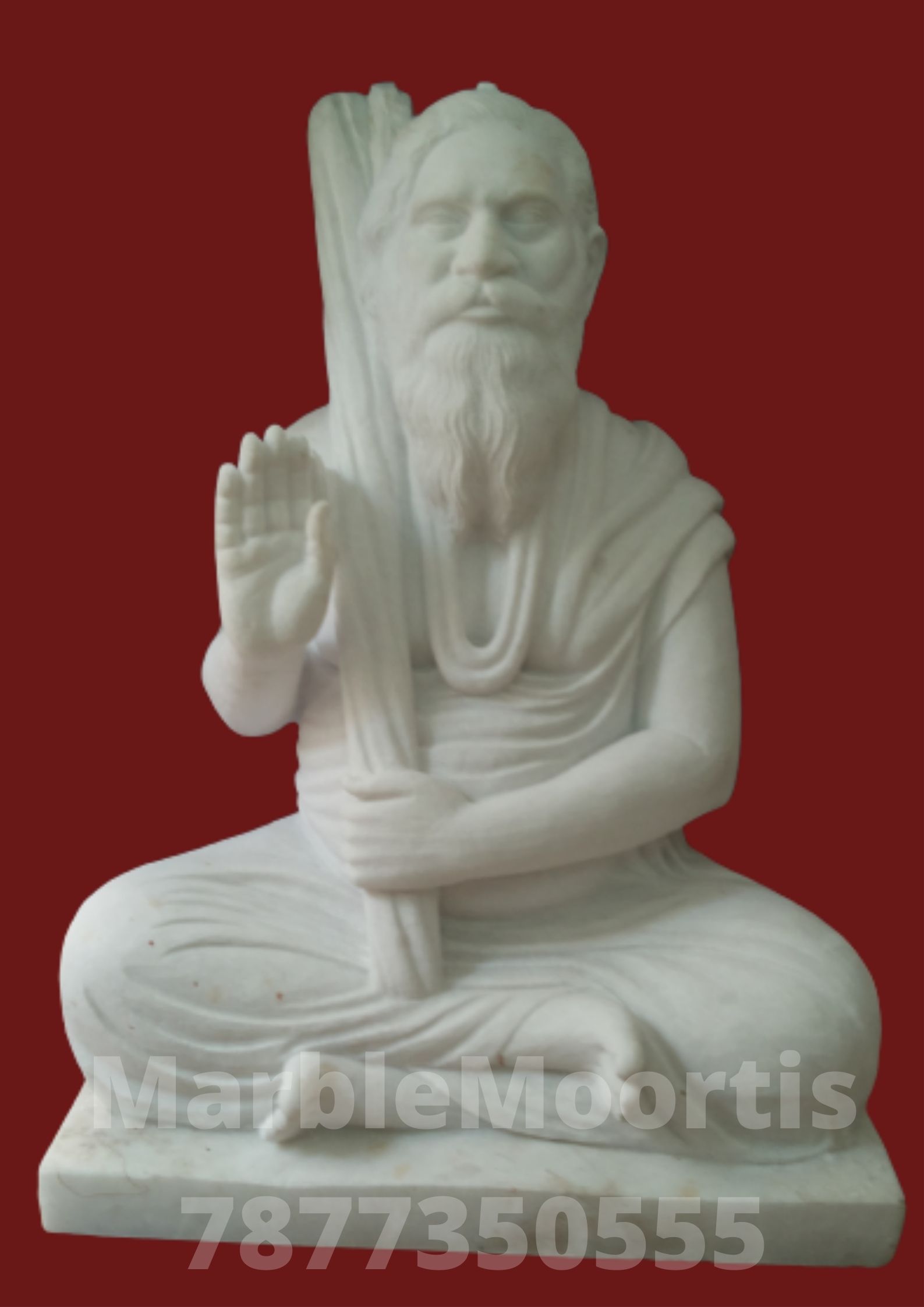 Marble Human Sculpture — Fine Detail Carving