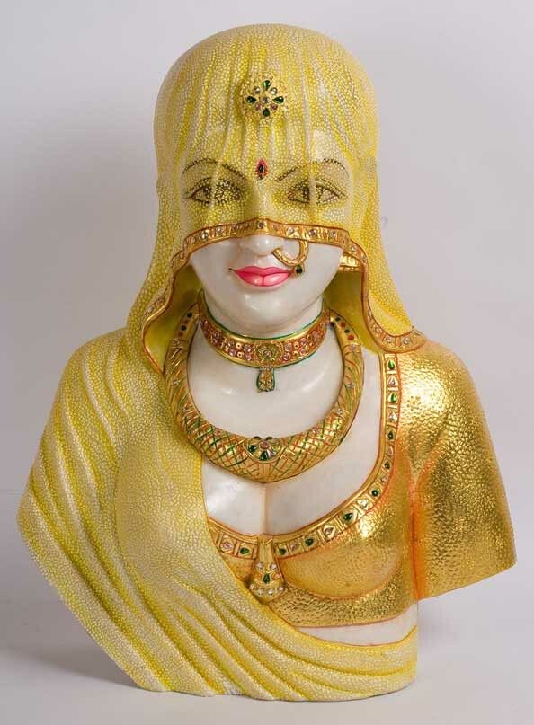 Marble Modern Art Showpiece — Marble Moortis Workshop