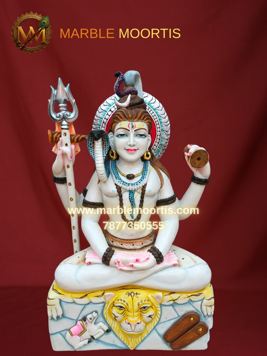 Shiva Marble Murti — Design 12