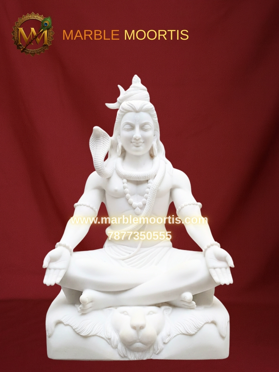 Shiva Marble Murti — Design 9