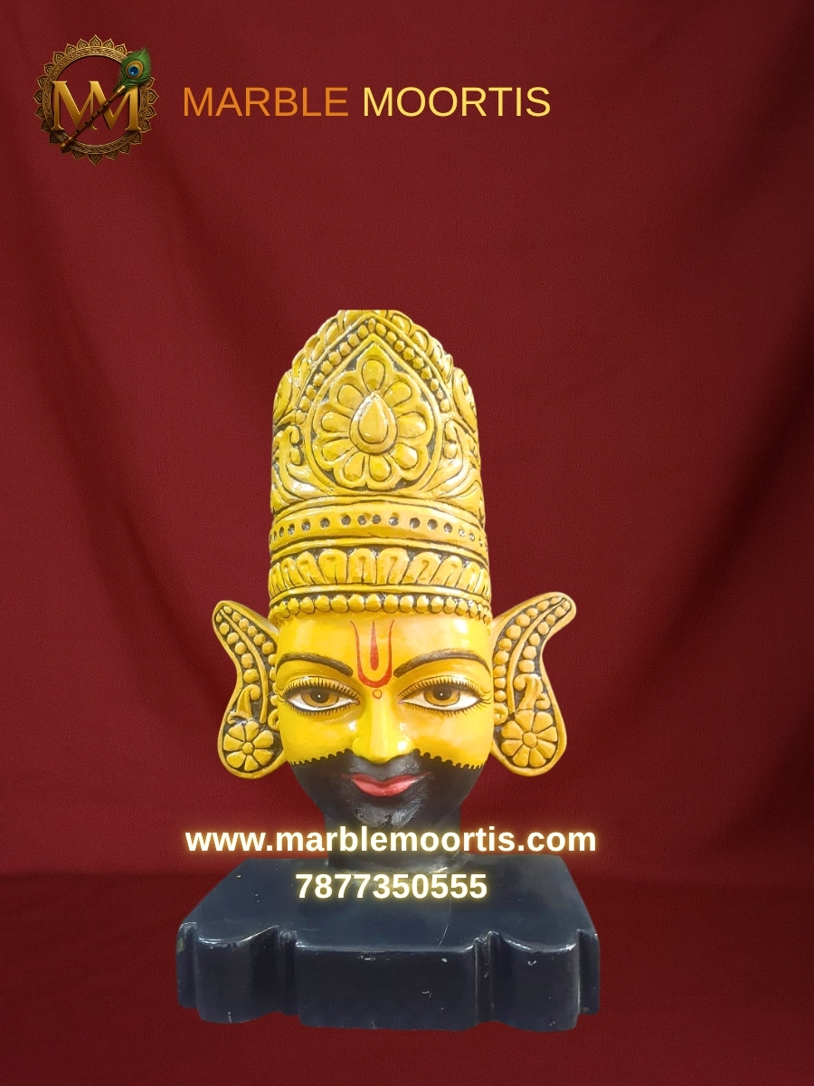 Khatu Shyam Marble Murti — Shyam Baba Marble Murti
