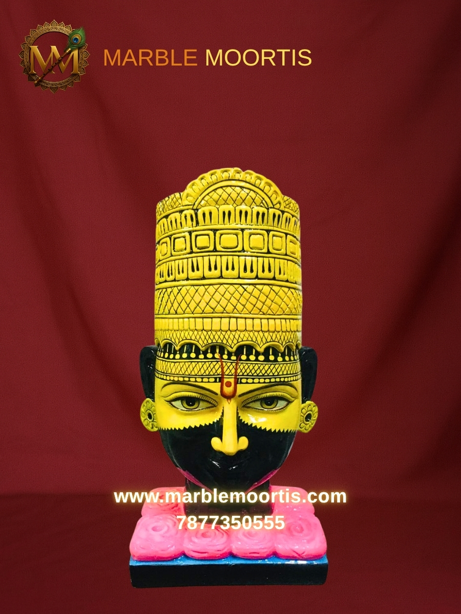 Khatu Shyam Marble Murti — Shyam Baba Marble Statue