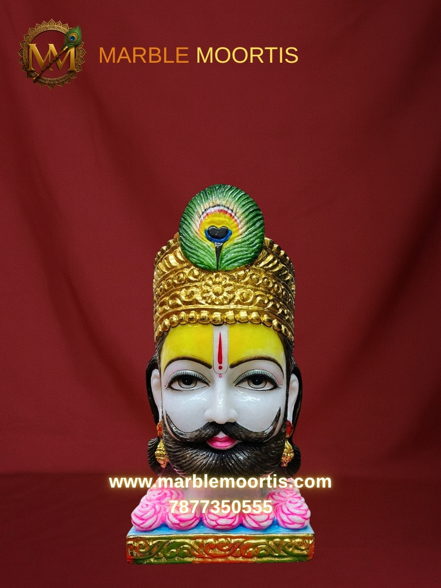 Khatu Shyam Marble Murti — Shyam Baba Murti