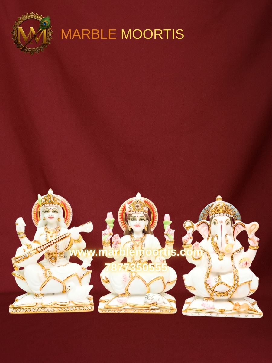 Ganesh Marble Murti — Design 04