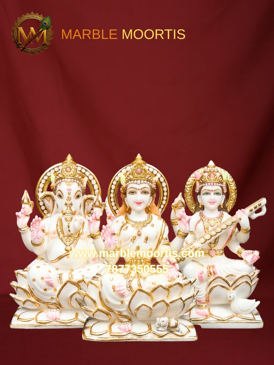 Ganesh Marble Murti — Design 05