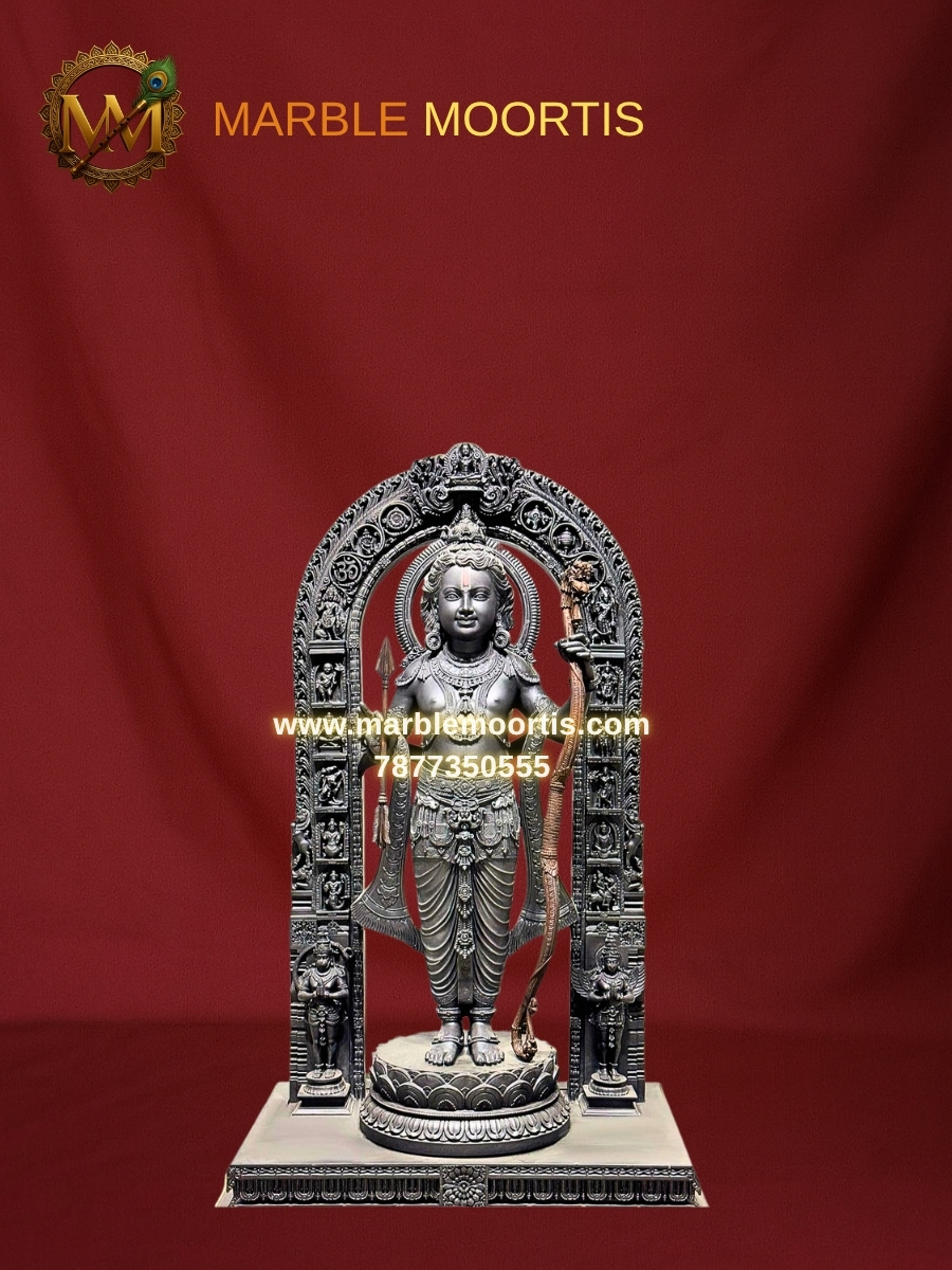 Ram Darbar Marble Murti — Design 10