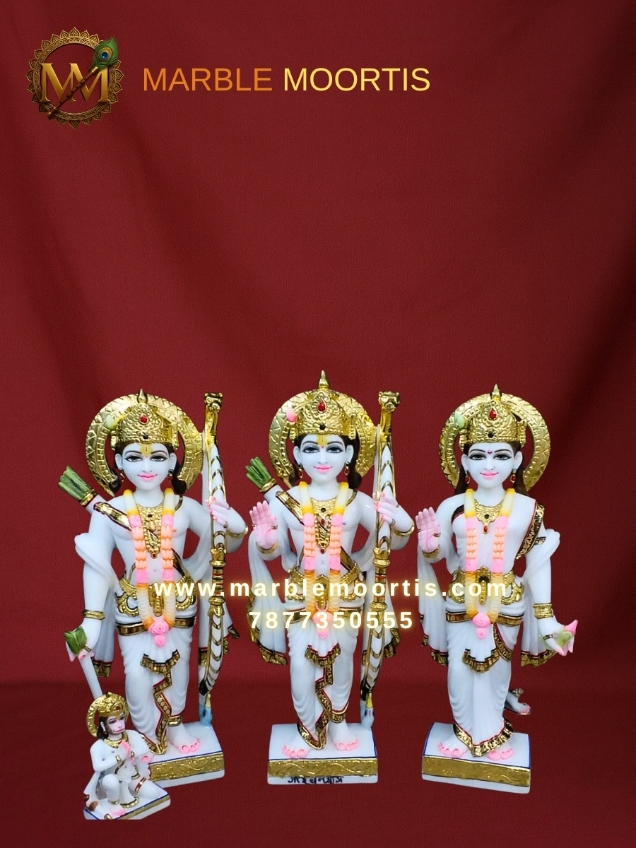 Ram Darbar Marble Murti — Design 15