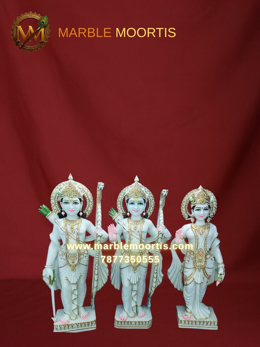 Ram Darbar Marble Murti — Design 20